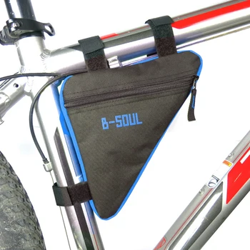 Велосипедна триъгълна чанта, в рамката на входната тръба, Быстросъемные велосипедни предната чанти, екипировка за езда, аксесоари за велосипед