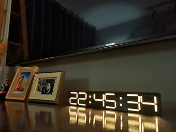 Версия на Wi-Fi, led Вечен календар, светещи електронни часовници