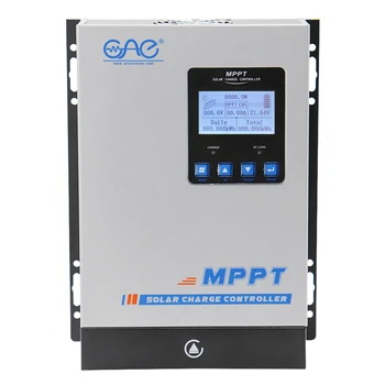 Висока ефективност при преобразуване на повече от 99% и пет годишната гаранция за качество 100A MPPT слънчев контролер такса за системи за зареждане
