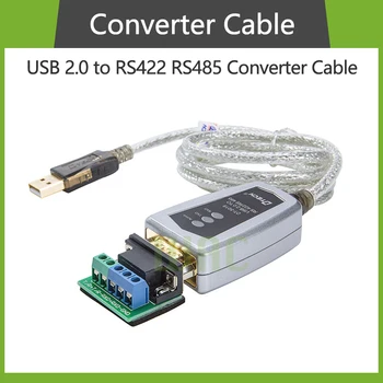 Висококачествен кабел-адаптер за пореден конвертор USB 2.0 в RS485 RS422 с чип FTDI Поддръжка на Windows 10 8 7, Linux и Mac os