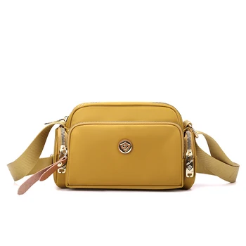Висококачествена Малка дамска чанта през рамо дамски чанти-месинджър, женствена чанта през рамо, найлонова чанта-тоут за телефон, модната марка 2023