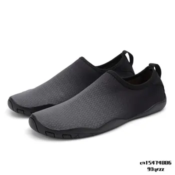 Водна обувки за мъже и жени, бързо съхнещи плажни мъжки летни обувки, градинска дишаща лека обувки за йога бос, голям размер EUR35-46