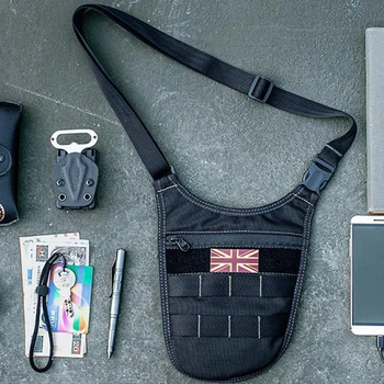 Военно-тактически чанта през рамо, ультралегкий лаптоп раница-прашка, къмпинг, спорт на открито, Лов, поясная чанта, портфейл за мобилен телефон
