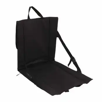 Възглавница за седалка на стадион петна-устойчиви Градинска сгъваема възглавница от плат Оксфорд 600D с мрежесто джоб за улици