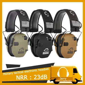 Гореща разпродажба! Военно-тактически електронни слушалки за стрелба с лък, лов и на открито, звукосниматель, защита от шума, слуховата слушалки