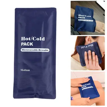 Горещи/ студени компреси за многократна употреба пакет с лед за облекчаване на болка и повишена температура, Вода, хладно топлина, Удобна чанта, изолирани успокояващи ястия за наранявания