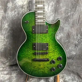 Горещо! Електрическа китара G LP guitar по поръчка Green Wave на китайския фондов пазар безплатна доставка