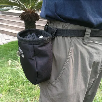 Градинска чанта за катерене, устойчива на плъзгане, за да прашка, подвижен боулдеринг, магнезиева прах, мини чанта за съхранение, комплект за фитнес