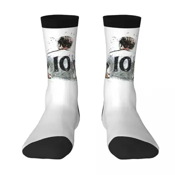 Графичен Ретро Английски Футболен Подарък отглеждане Harryss And Kaness 14 най-ДОБРЕ КУПИ Гръбни Компресия чорапи Забавно Новост