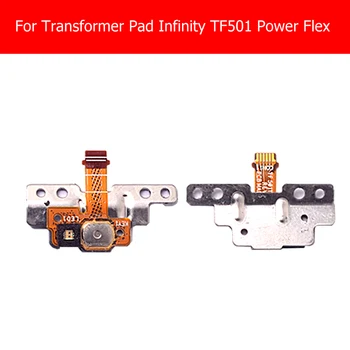 Гъвкав кабел за включване/изключване на захранването NWT За Asus Transformer Pad Infinity TF501 Бутон Включване за хранене с метална рамка Power_PCB гъвкав кабел