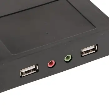 Гъвкава лента 2 порта USB2.0 Hub Адаптер за разширяване на 9-пинов конектор