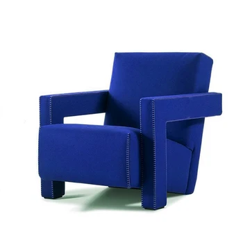 Диван-стол, модерно висококачествено стол Тигър, L-образен хол, индивидуалност, единична син диван със специална форма
