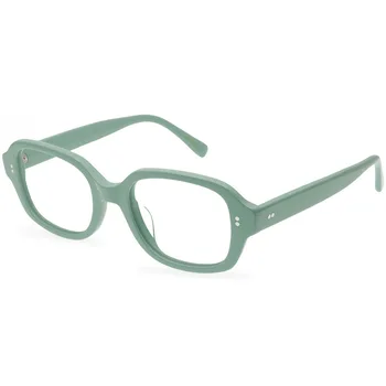 Дизайн на марката, тенденцията очила в рамки с нитове, ретро квадратни рамки, ацетатные очила по рецепта, оптични очила за късогледство