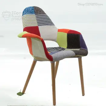 Дизайнерски стол за Салон за красота, игрална Стол за педикюр на открито, надуваем Стол, Ергономична Дървена Cadeiras De Jantar, Кухненски Мебели Mzy