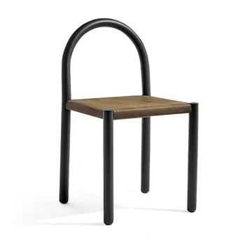 Дизайнерски творчески стол с облегалка, Стол за почивка на известни Личности в Интернет, Модерен минималистичен Стол за Хранене с желязна рисувани