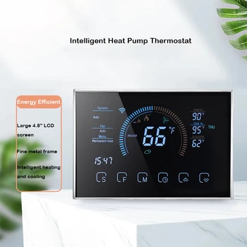 Домашен въздушен термостат енергийна топлинна помпа 24V Sasha WiFi интелигентен контролер термопомпата с източник на наземното C line AE02HIS-018
