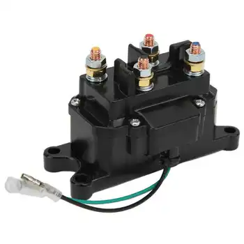 Електромагнитно реле с лебедка 12V 250A Схема за преобразуване на Контактор на двигателя на лебедката за ATV UTV 3500‑4500lbs