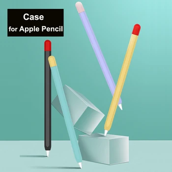 За Apple Pencil 2 1 1st 2nd калъф, молив случай, таблет, чувствителен на допир стилус, защитен калъф, мек силиконов калъф за Ipad Protect