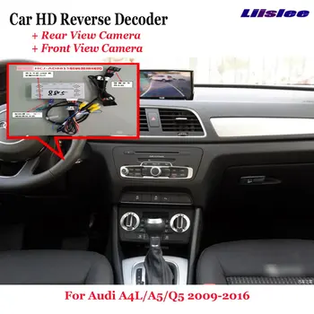 За Audi A4/A5/Q5 2009-2016 3G MMI автомобилен видеорекордер предна камера за обратно виждане декодер обратно на изображението Оригинално актуализация на екрана