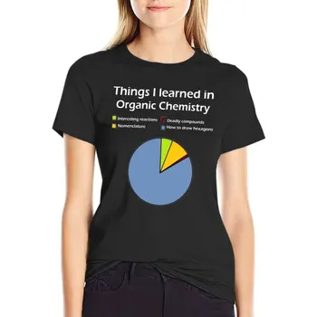Забавни тениски с подаръци за химия-Уроци по органична химия за жени, мъжки t-shirt