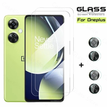 Закалено Стъкло за Обектива на камерата Oneplus Nord CE 3 Lite 5G Филм с Пълно Покритие Защитно Фолио за екрана Oneplus Nord 2 3 Lite HD glass