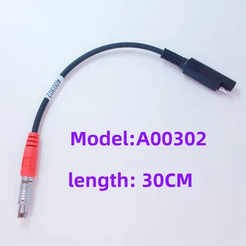 Захранващ кабел A00302 за GPS HiPer Lite е Свързан с 2-номера за контакт плоскому конектора SAE GA/GB GR-3 GR5 GB 500 GB 1000