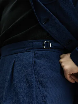 Италиански ежедневни панталони с копчета Paris, ежедневни панталони за бизнес господин, тесни панталони, скъсяване на панталони Ivy ivy