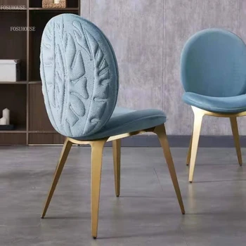 Италиански лесен луксозен стол за хранене Ресторанная мебели за Домашно Прост модерен стол с облегалка за хранене Дизайнерски хотелски столове от висок клас