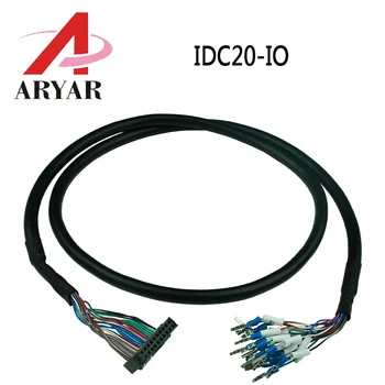 Кабел входно-изходни Serv IDC20 Удлинительный кабел 20-пинов Кабел-адаптер Терминал конвертор IDC20 с пронумерованным кабел Сигнален кабел входно-изходни 20P 2.54 мм