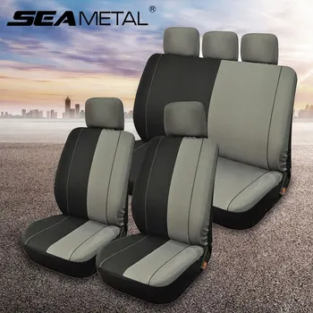 Калъфи за автомобилни седалки SEAMETAL Five Passagers, пълен комплект, защитна подплата, за автомобилни седалки, възглавници и аксесоари
