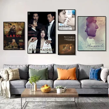 Класически плакат на филма за лесбиянках, печат върху платно, Карол, Слугиня, фирмен интериор на стените, боядисване, монтиране на изкуството за декориране на дома бара