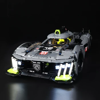 Комплект led подсветка Kyglaring за хибриден гиперкара lego Техника 42156 PEUGEOT 9X8 24H, Le Mans (в комплекта са включени само подчертава)