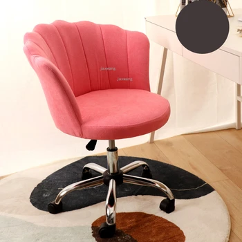 Компютърен стол с облегалка за почивка в скандинавски стил, луксозно кресло за спални, модерни офис столове, мебели за хола, въртящо се кресло