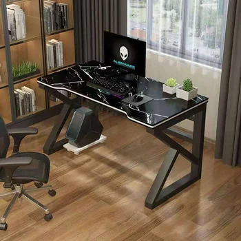 Компютърна маса, малка странична масичка в спалнята, прост, модерен студентски работно бюро, бюра, Игрални маси, мебели за лаптоп Escritorio