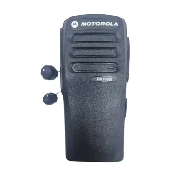Корпус 10X черен цвят на предния панел с регулиране на силата на звука и канал за преносими радиостанции Motorola XIR P3688 DP1400 DEP450