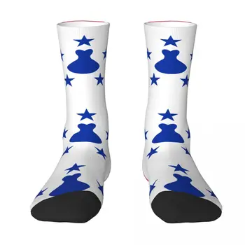 Креативен флаг Австралийски острови 284-Франция Отглеждане на най-Добрата покупка на Руло одеяла Ластични чорапи с хумористичен модел