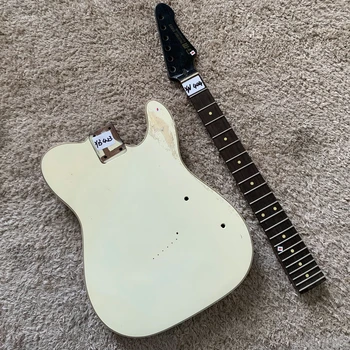 Кремав цвят Оригинална китара набор от G & M Mute и Комплекти Дясната Ръка Незаконченная в Дясната Ръка, САМ ReplacementYN404 + YB423