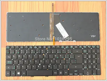 Лаптоп Fr.Канадска клавиатура за Acer Aspire V5 V5-531 V5-531G V5-551 V5-551G V5-571 V5-571G V5-571P V5-571PG V5-531P С подсветка