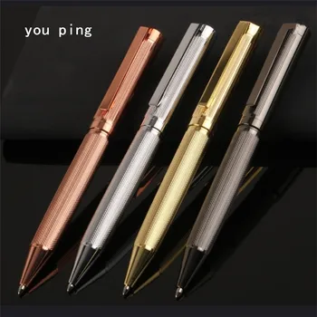 Луксозна метална химикалка писалка за бизнес офис 155 с близкия връх, Нови канцеларски материали за учениците
