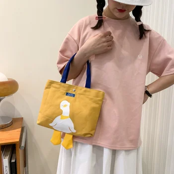 Лятна нова холщовая дамска чанта, скъпа модерна малка квадратна чанта, свежа и лесна студентски чанта на едно рамо, преносима чанта