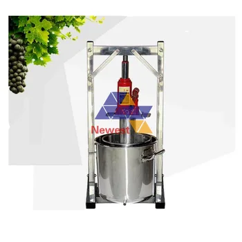 Малка сокоизстисквачка за грозде, машина за пресоване на сок, машина за приготвяне на филтър-преса за приготвяне, сокоизстисквачка