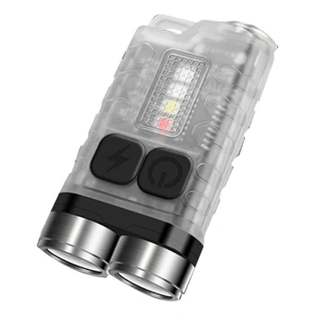 Мини фенерче с USB батерия, Малък Джоб фенерче, Уличен водоустойчива лампа
