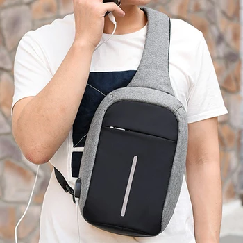 Многофункционални холщовые чанти-прашка за жени, анти-кражба на чанти-незабавни посланици, дамски нагрудная чанта, акумулаторна пътна чанта през рамо, Z97