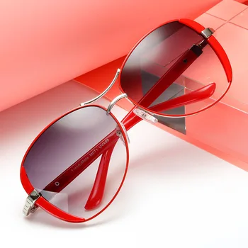 Модерни дамски слънчеви очила, маркови дизайнерски дамски vintage слънчеви очила с UV400, дамски слънчеви очила, Очила Oculos de sol