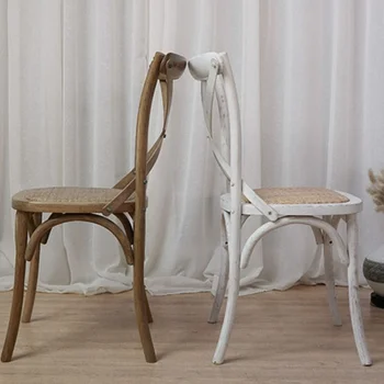 Модерни минималистичные трапезни столове, релаксиращ дизайн за прием на гости, трапезни столове с облегалка, домакински мебели Silla Comedor за дома WZ50DC