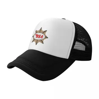 Мотоциклетът реколта бейзболна шапка на BSA, черна шапка с защелкивающейся облегалка, аниме-шапка, дизайнерски мъжка шапка, Дамски