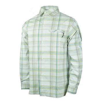 Мъжки ризи за риболов, мъжка тениска за риболов LS, бързосъхнеща дишаща спортна тениска за туризъм на открито UPF40, размерът на САЩ
