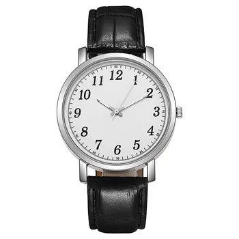Мъжки часовник 2022, Луксозни Модни дизайнерски кожени часовници, цифрови кварцов мъжки часовник с темперамент, подарък Montre Homme Relogio Masculino
