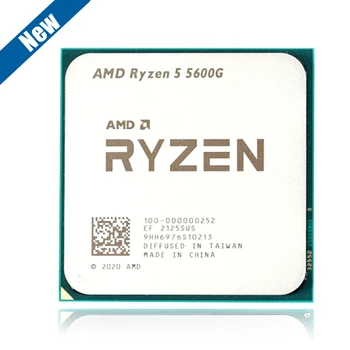 НОВА дънна Платка Ryzen 5 R5 5600G с шестиядерным двенадцатипоточным процесор 3,9 Ghz мощност 65 W конектор L3=16M LGA AM4 B550M B550