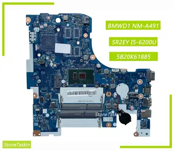 Най-добрата стойност 5B20K61885 за Lenovo Ideapad 300-17ISK дънна Платка на лаптоп BMWD1 NM-A491 SR2EY I5-6200U DDR3 100% тествана